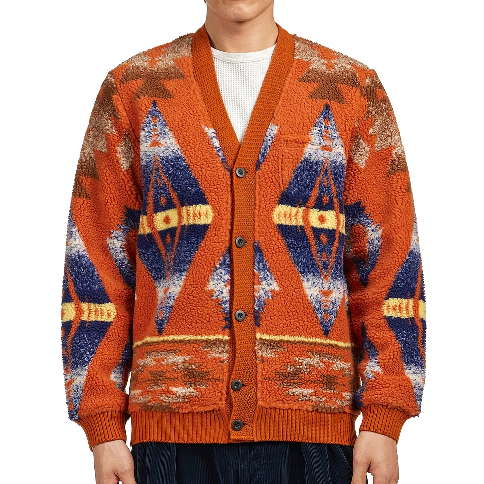 Beams Plus - Cardigan Boa Jacquard