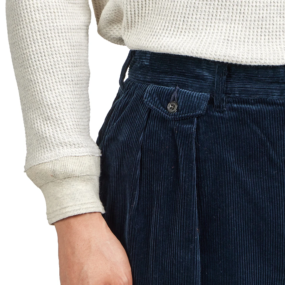 Beams Plus - 2 Pleats Tapered Corduroy