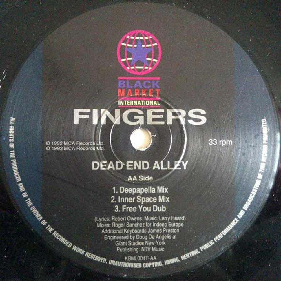 Mr. Fingers - Dead End Alley