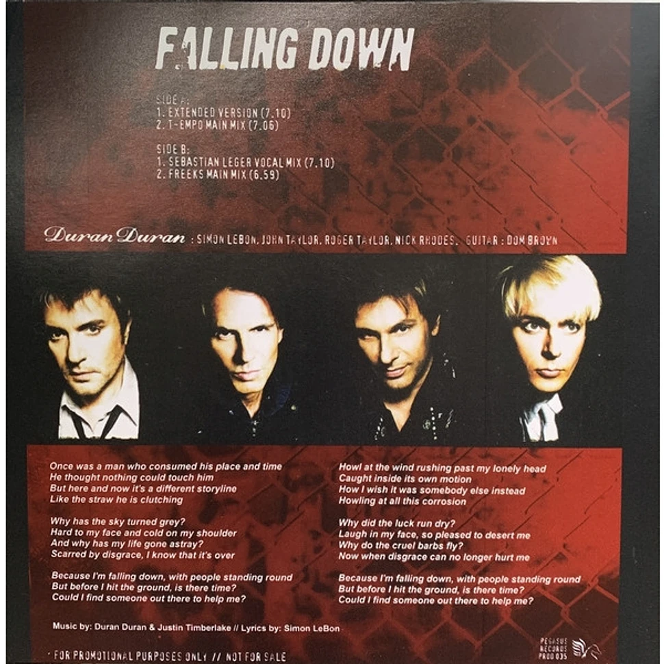 Duran Duran - Falling Down