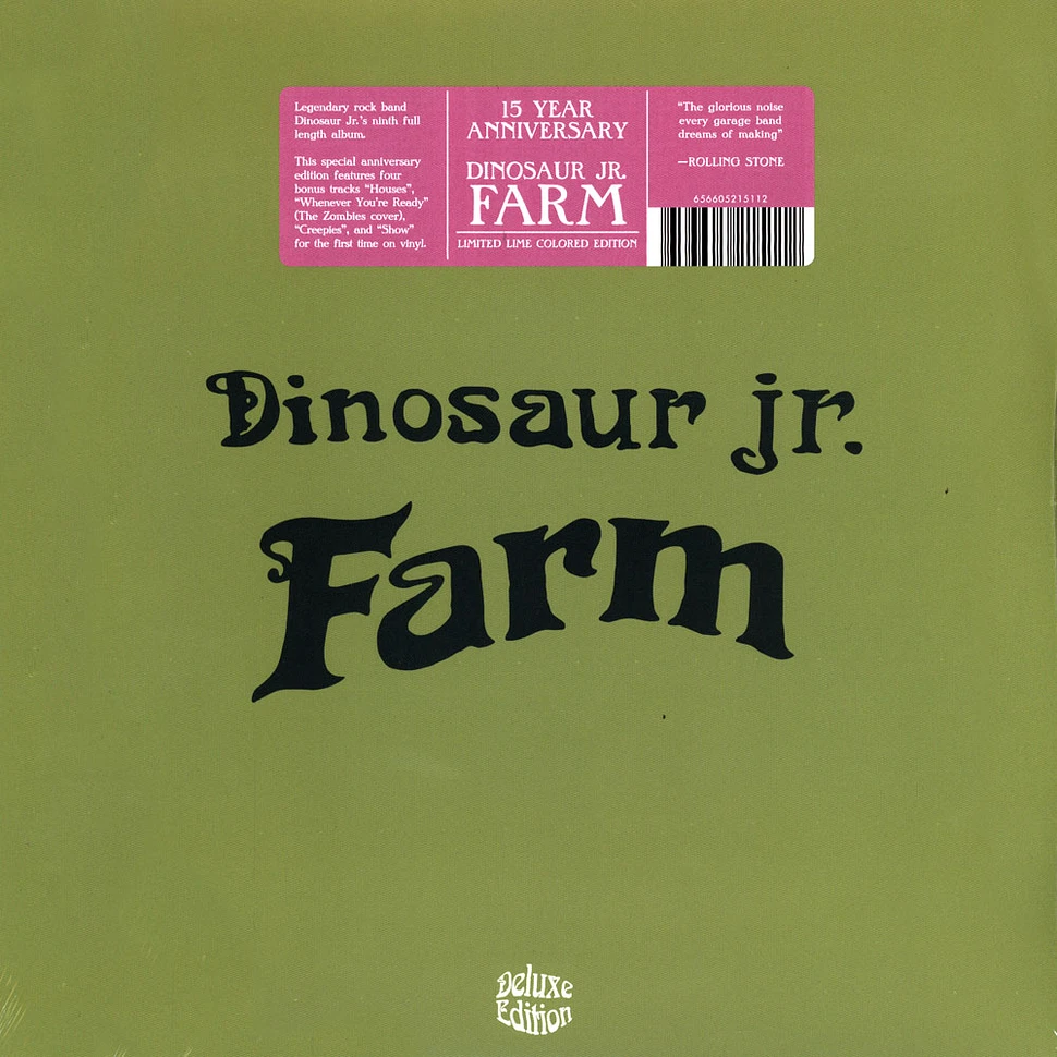 Dinosaur Jr - Farm 15th Anniversary Lime Green Vinyl Edition