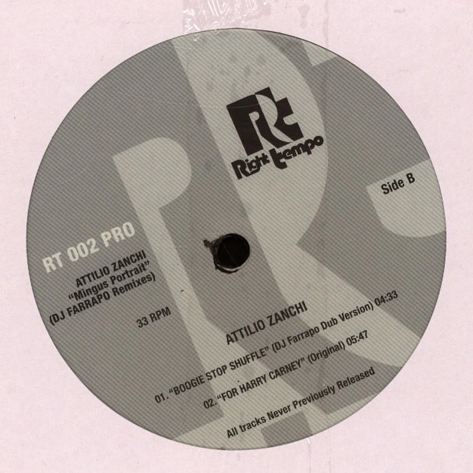 Attilio Zanchi - For Harry Carney / Boogie Stop Shuffle DJ Farrapo Remixes