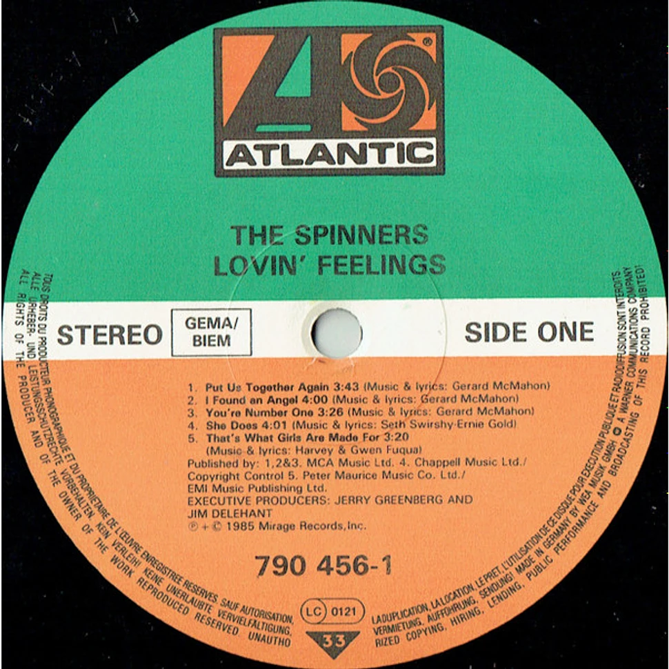 Spinners - Lovin' Feelings