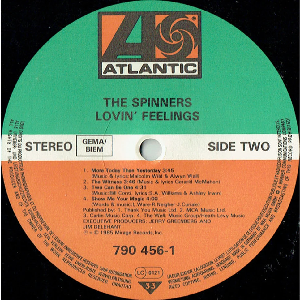 Spinners - Lovin' Feelings