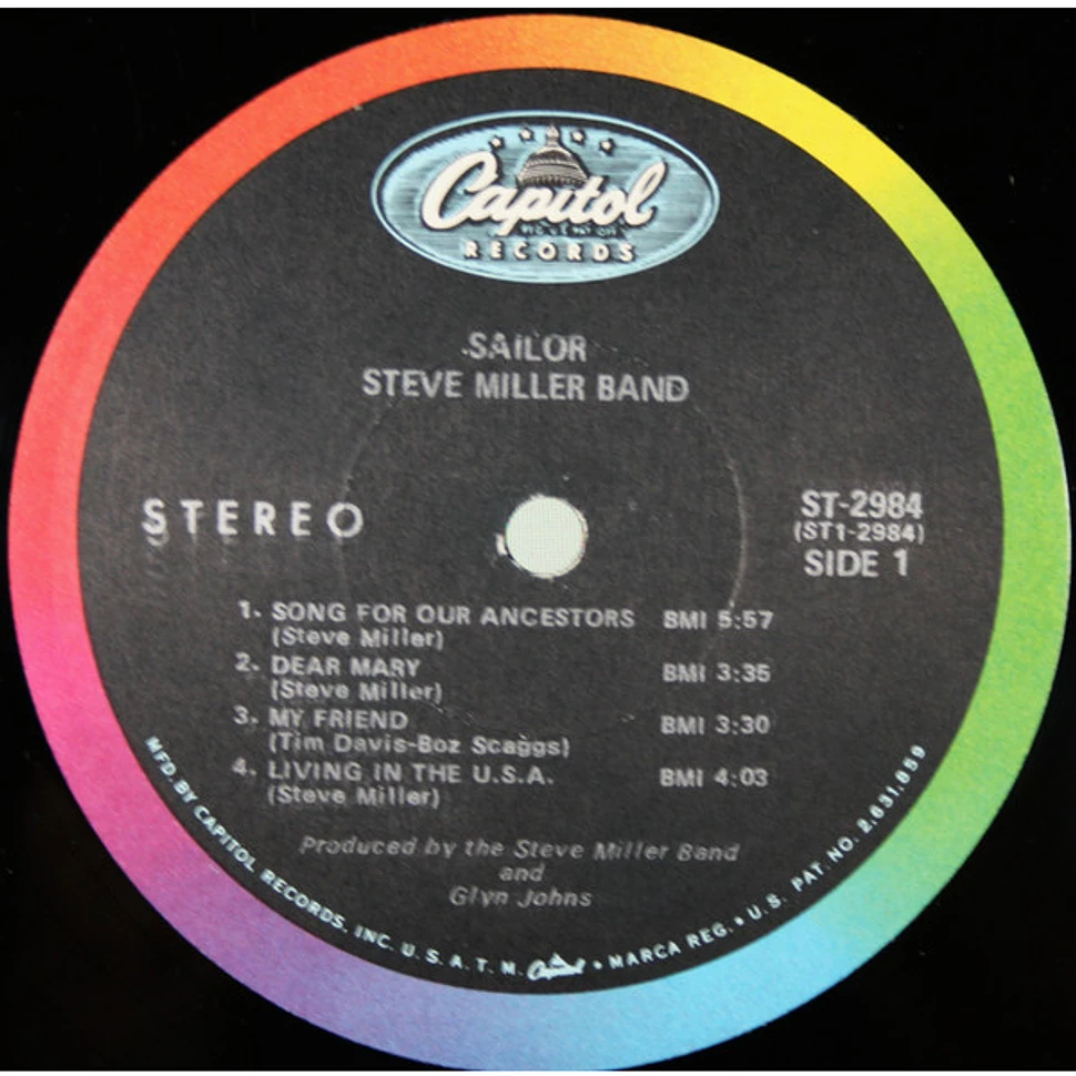 Steve Miller Band - Sailor