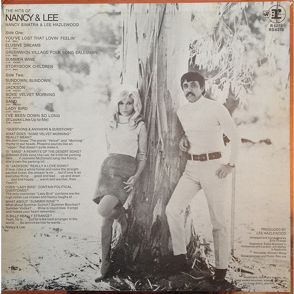 Nancy Sinatra & Lee Hazlewood - Nancy & Lee