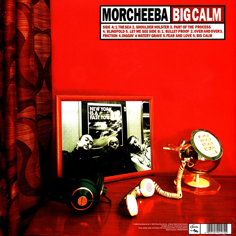 Morcheeba - Big Calm Limited Red Vinyl Edition