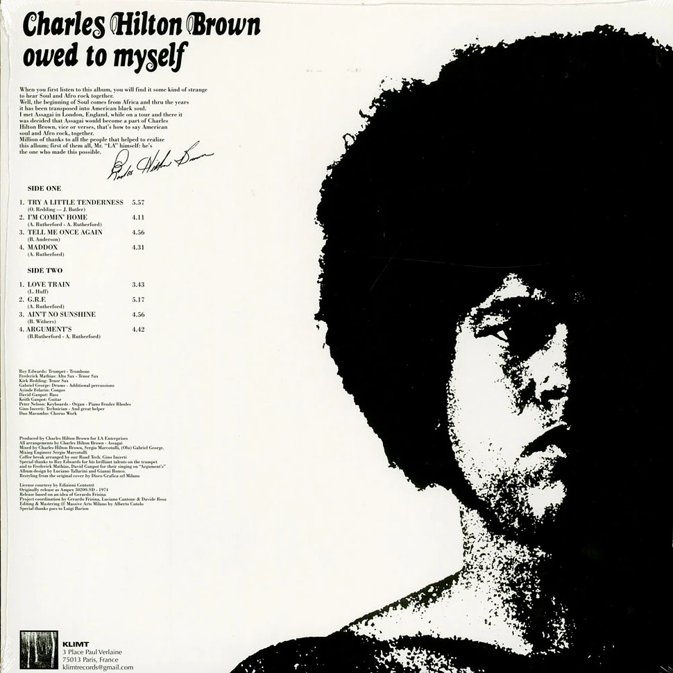 Charles Hilton Brown - Charles Hilton Brown White Vinyl Edition