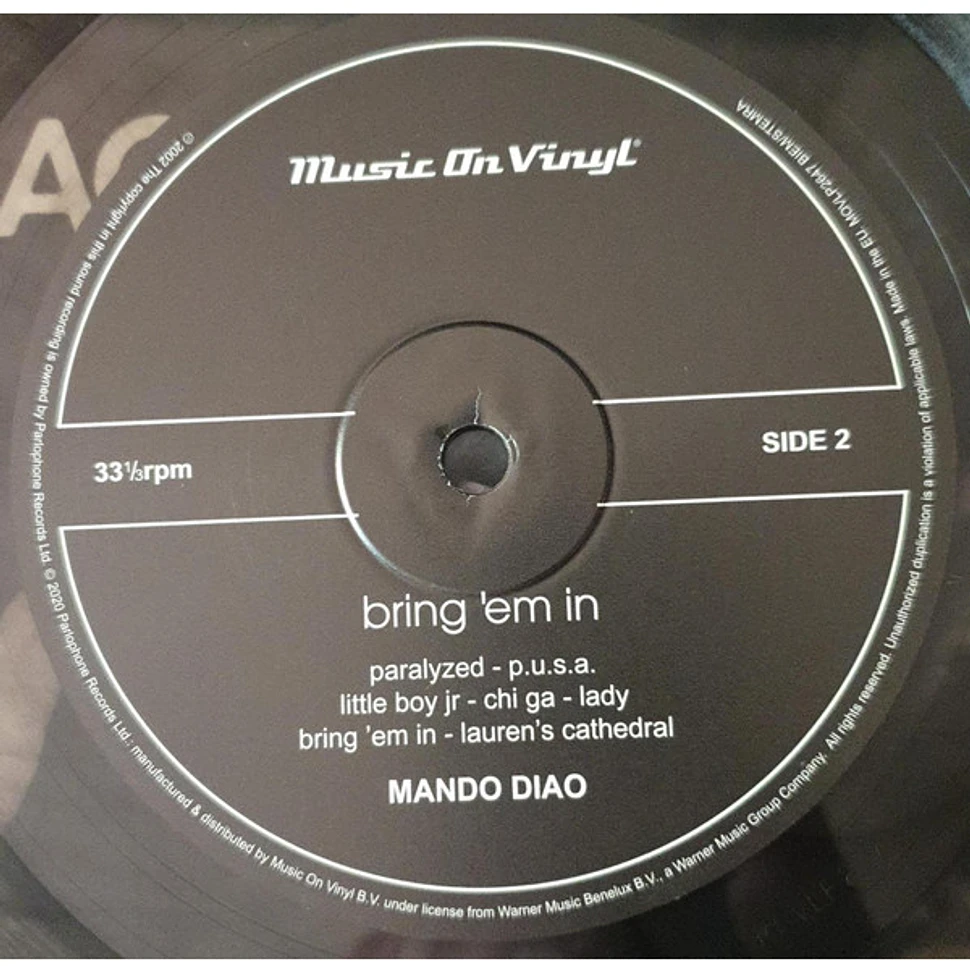 Mando Diao - Bring 'Em In