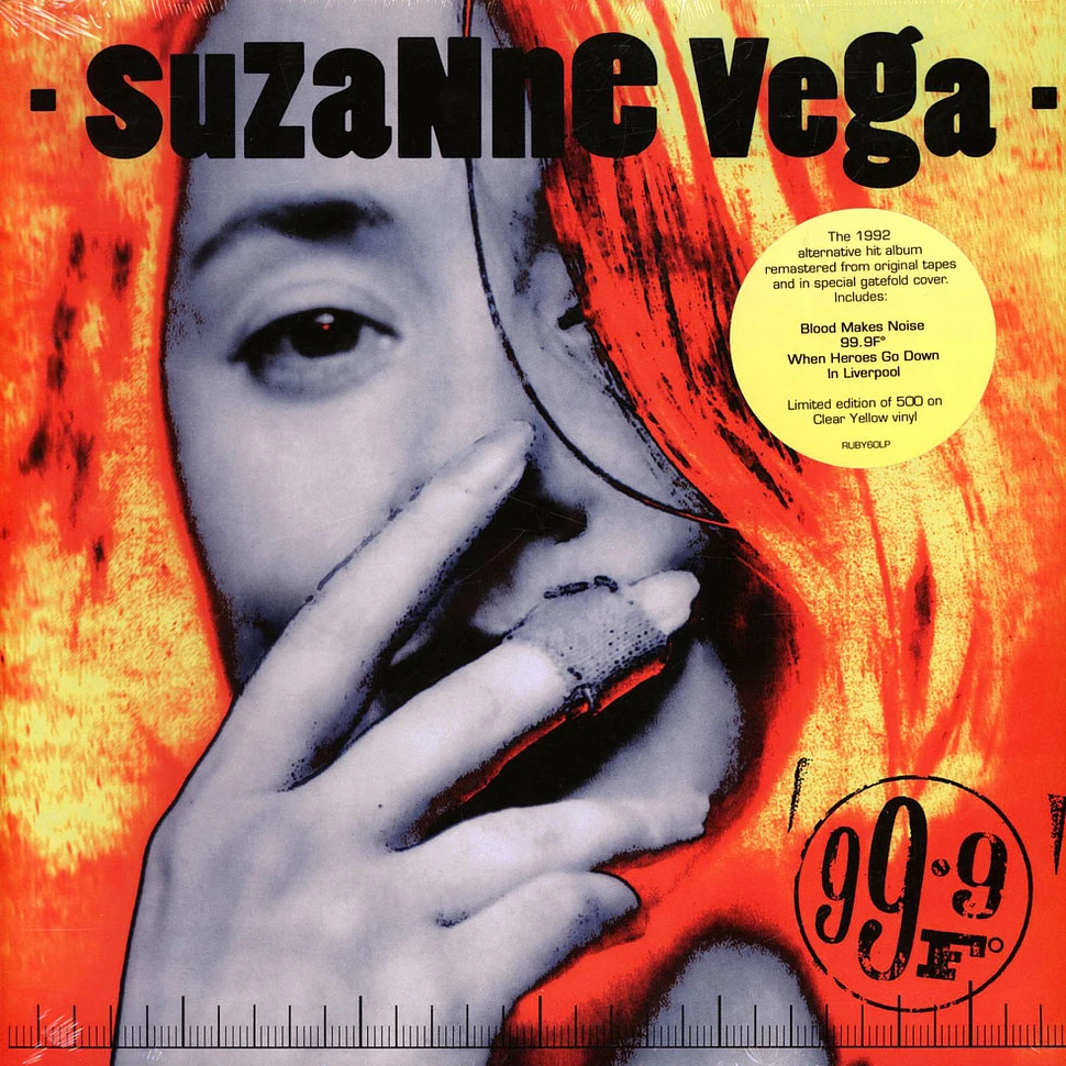 Suzanne Vega - 99.9F Yellow Vinyl Edition