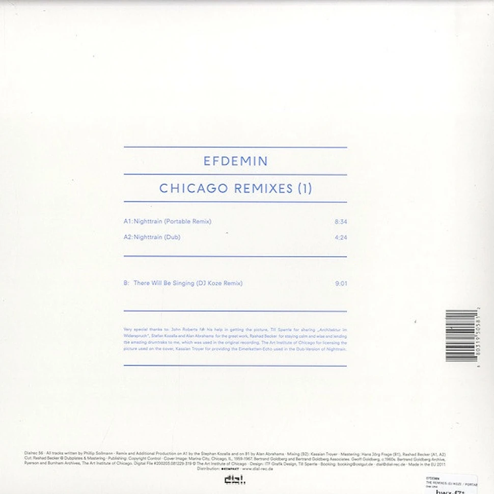 Efdemin - Chicago Remixes