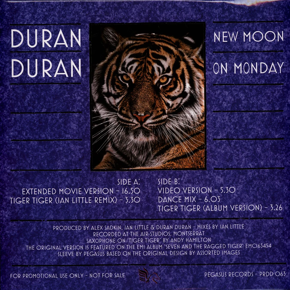 Duran Duran - New Moon On Monday