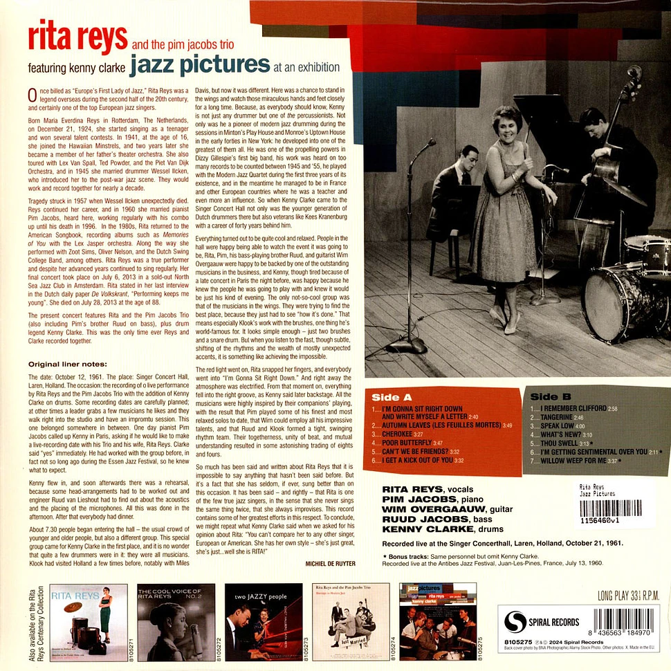 Rita Reys - Jazz Pictures