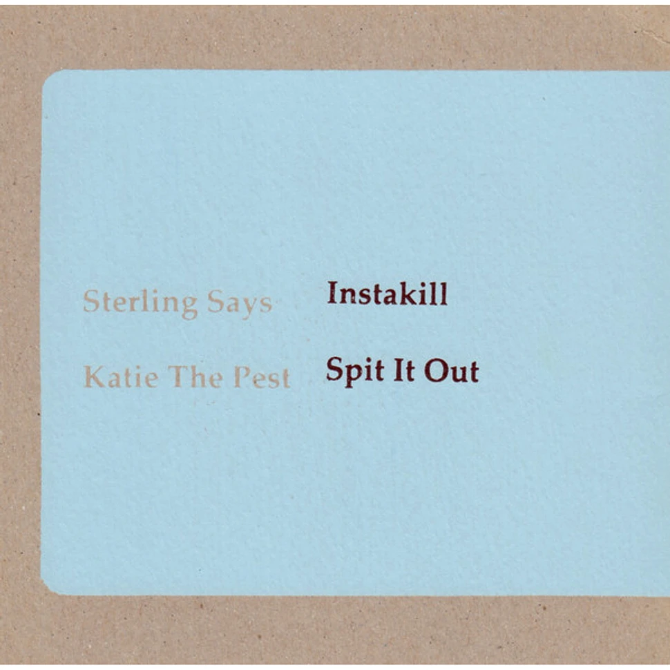 Katie The Pest & Stirling Says - A Split 7"