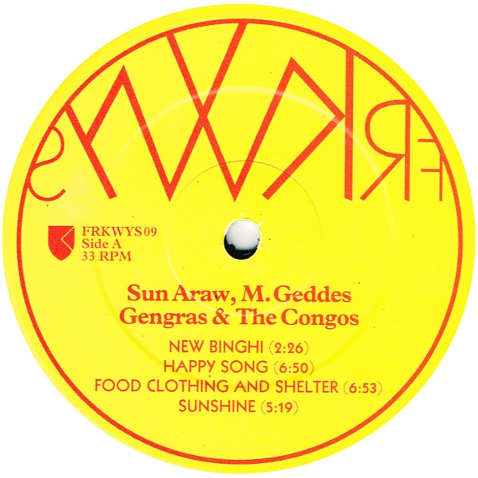 Sun Araw, M. Geddes Gengras & The Congos - Icon Give Thank