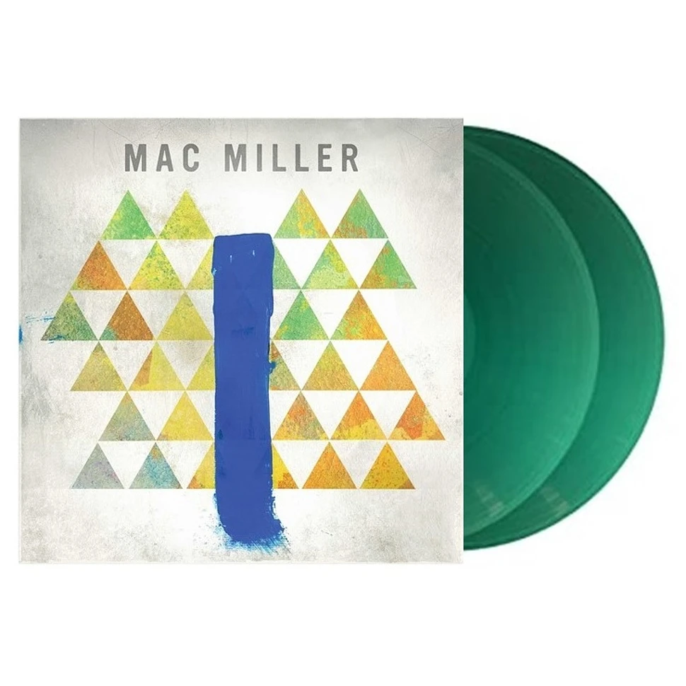 Mac Miller - Blue Slide Park Translucant Green Vinyl Vinyl Edition