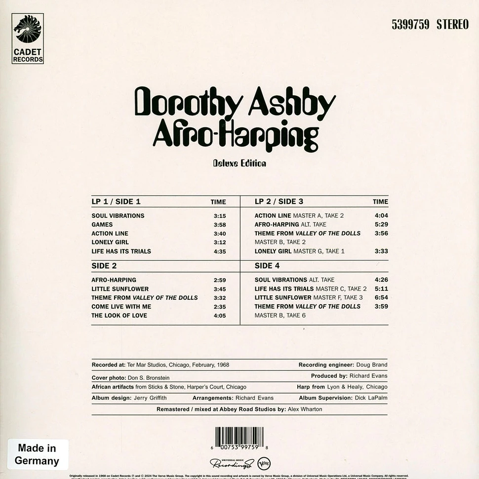 Dorothy Ashby - Afro-Harping Deluxe Edition - Vinyl 2LP - 1968 - EU ...