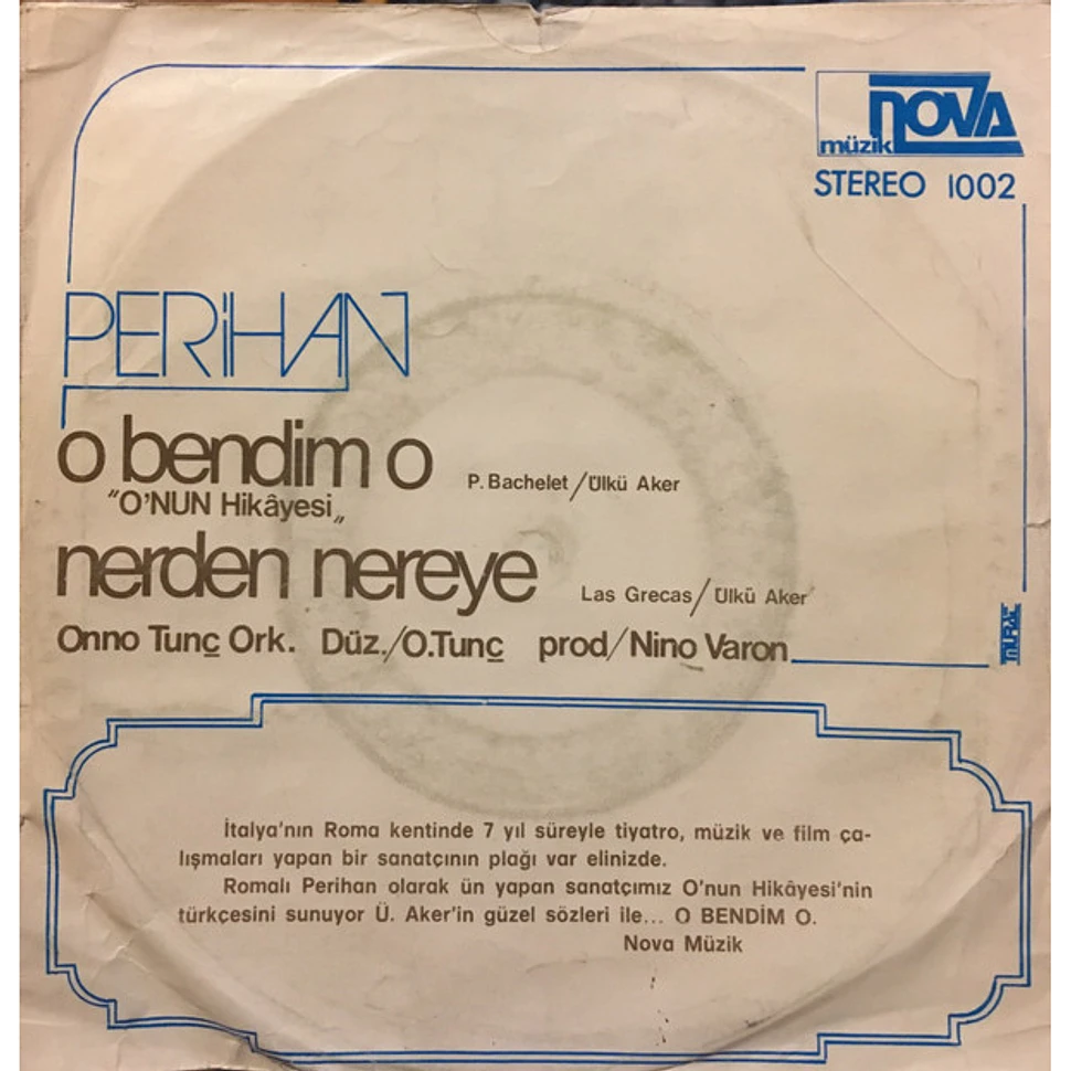 Perihan - O Bendim O / Nerden Nereye