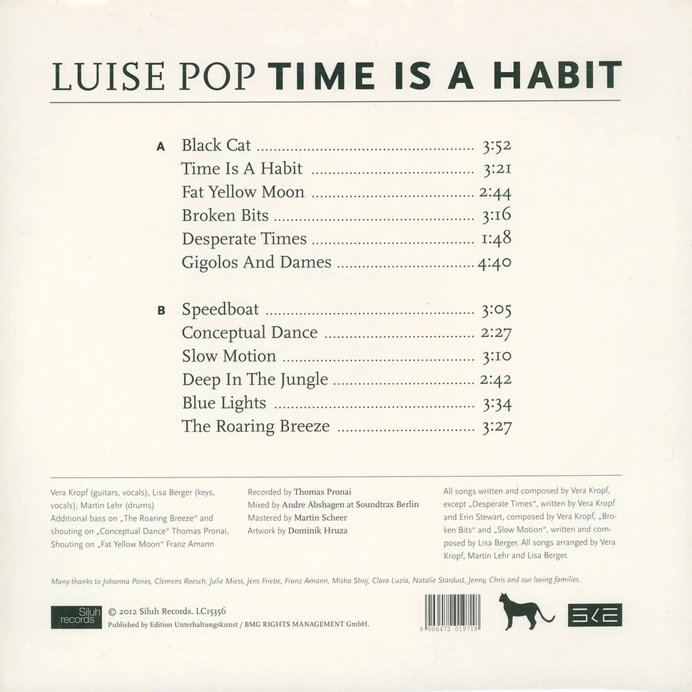 Luise Pop - Time Is A Habit