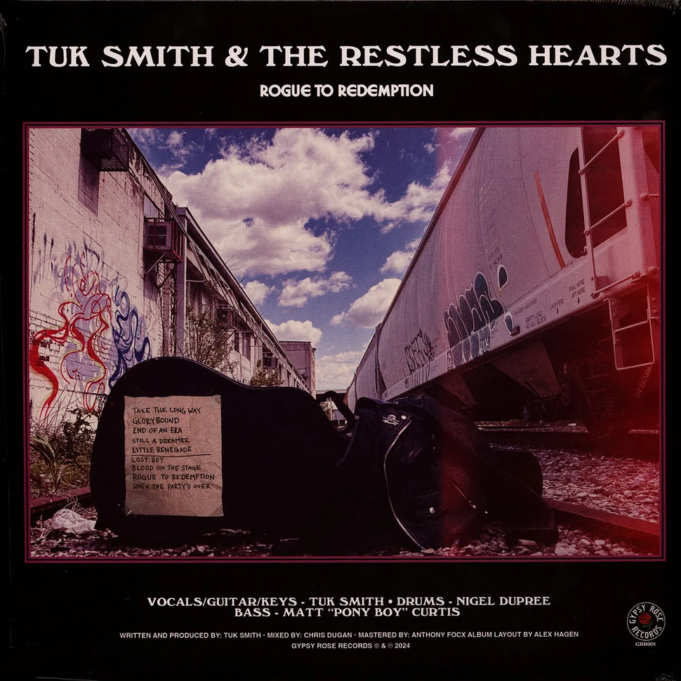 Tuk Smith & The Restless Hearts - Rogue To Redemption Silver Vinyl Edition