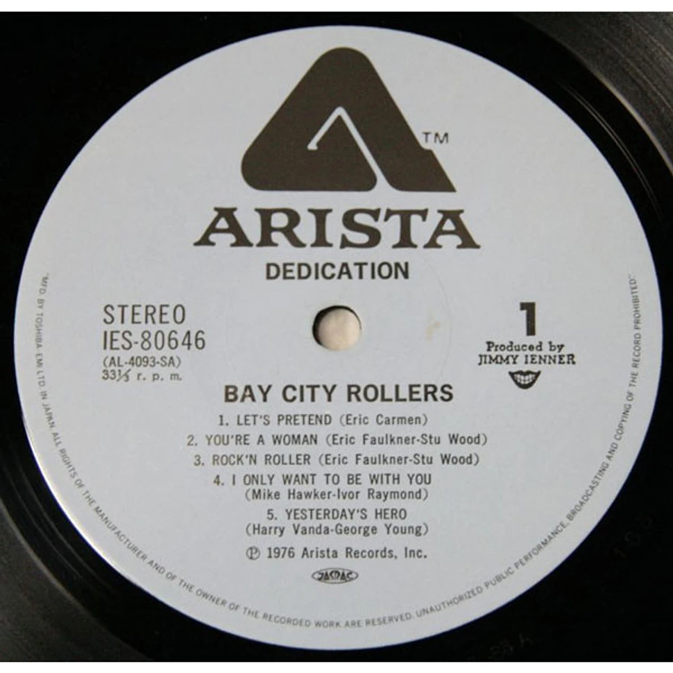 Bay City Rollers - Dedication