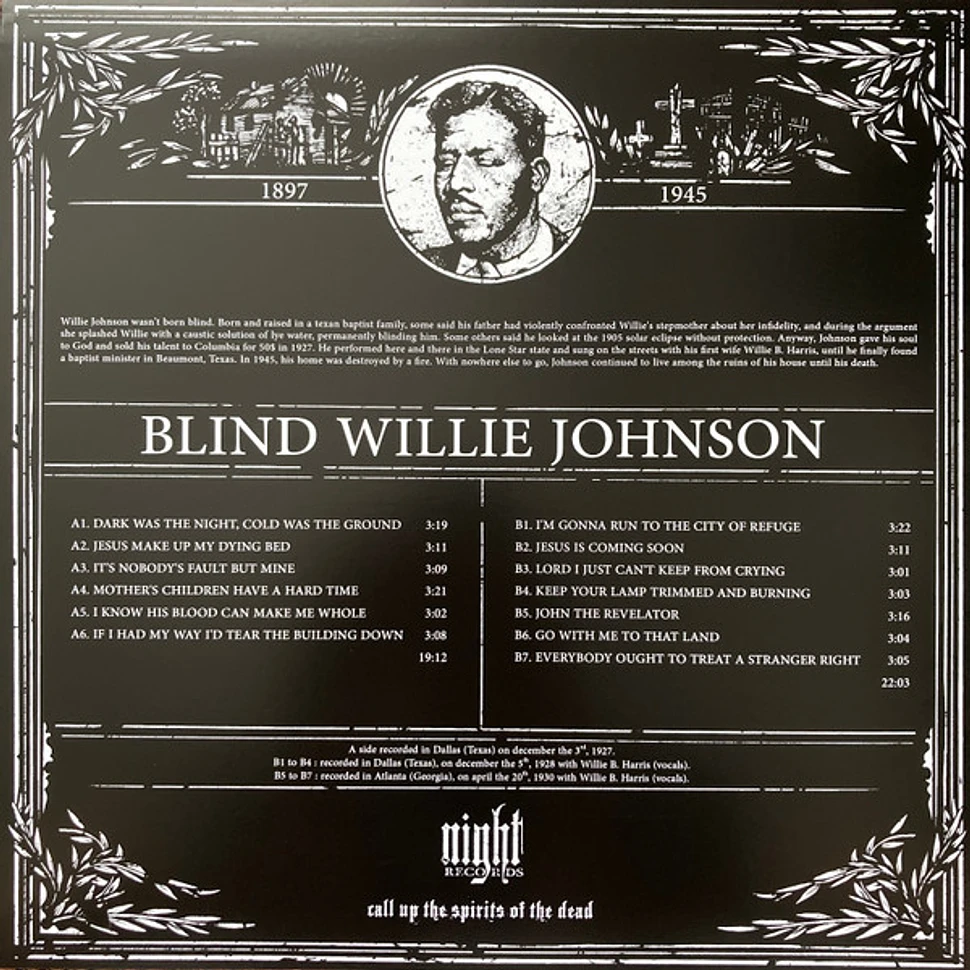 Blind Willie Johnson - Dark Was The Night, Cold Was The Ground