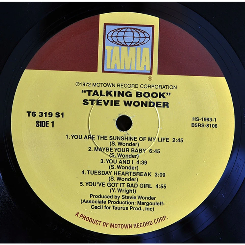 Stevie Wonder - Talking Book