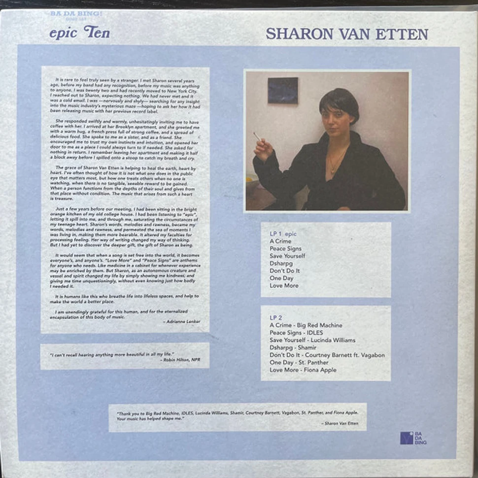 Sharon Van Etten - Epic Ten