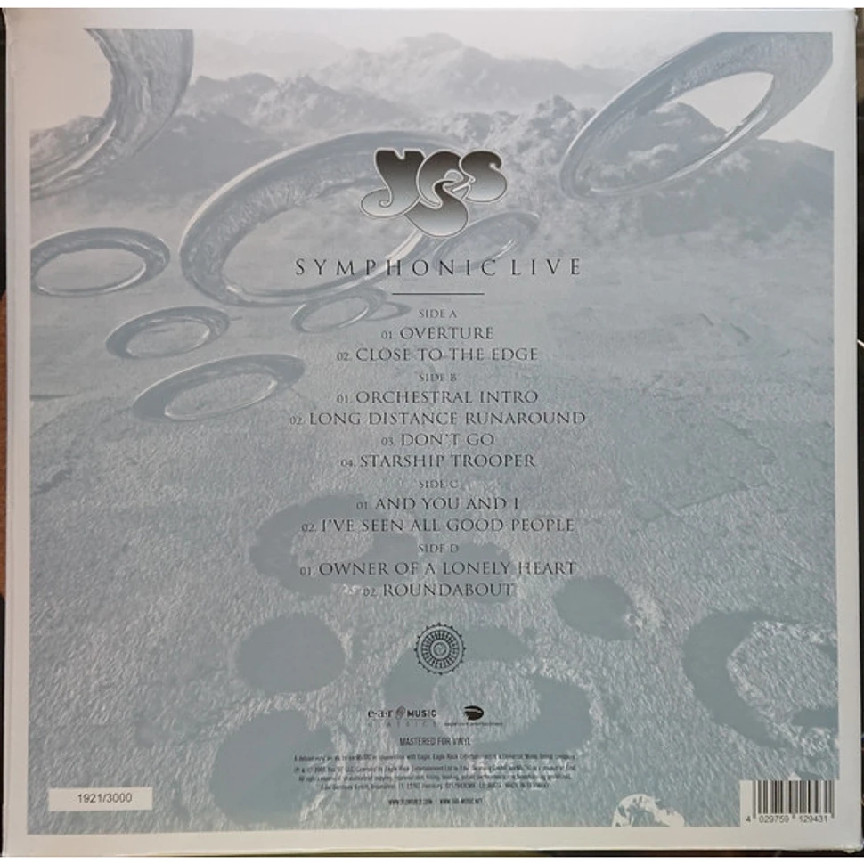 Yes - Symphonic Live