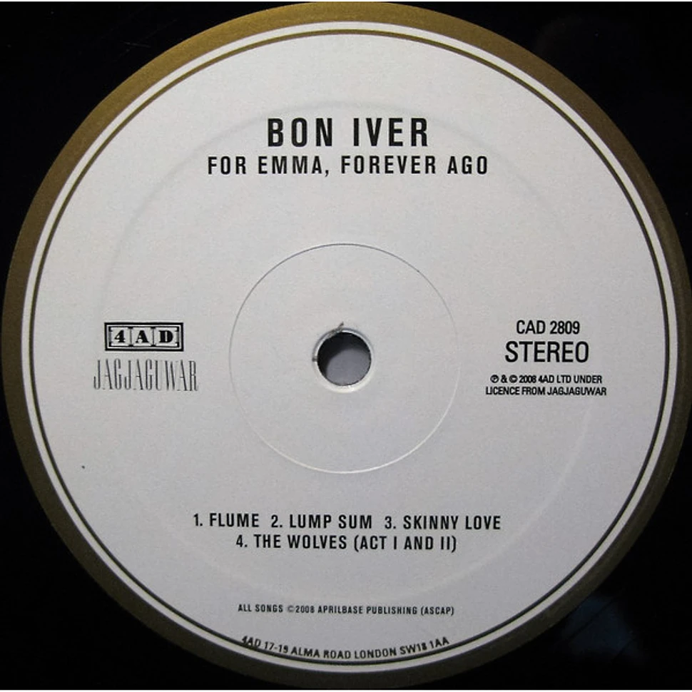 Bon Iver - For Emma, Forever Ago