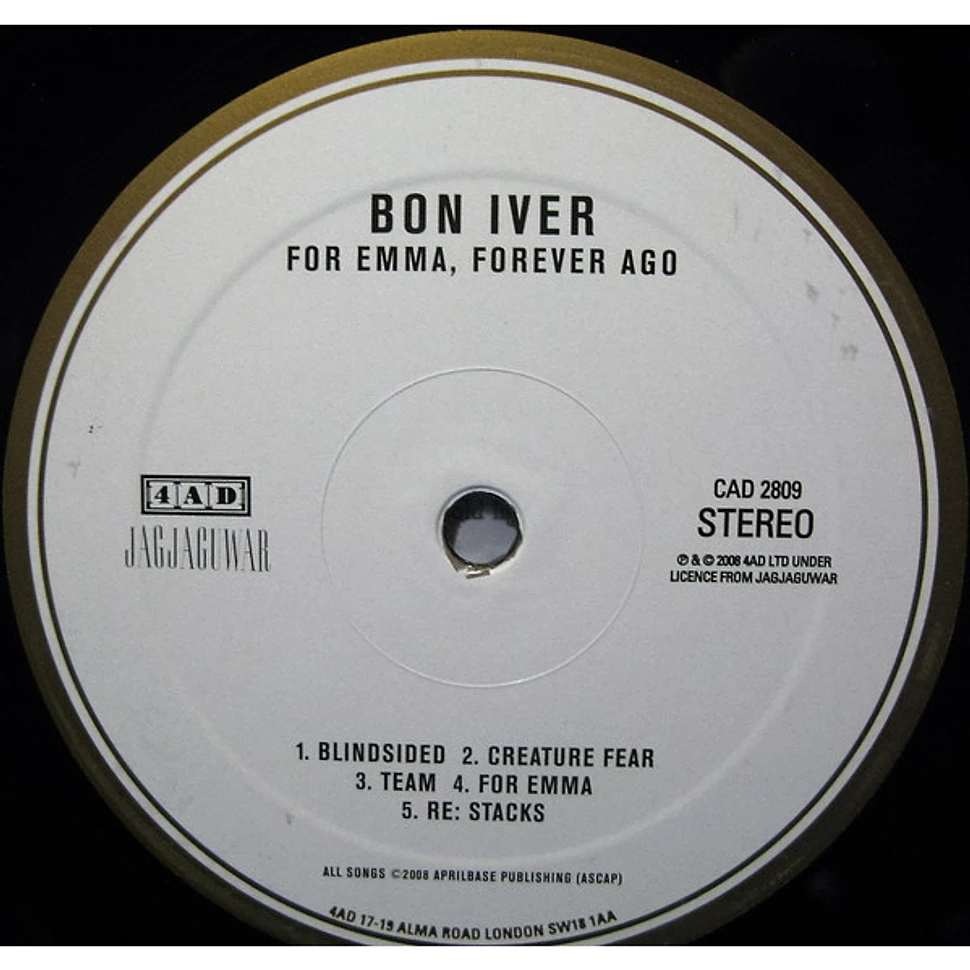 Bon Iver - For Emma, Forever Ago