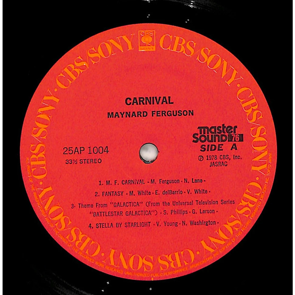 Maynard Ferguson - Carnival