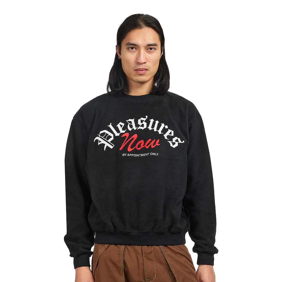 PLEASURES - Appointment Fleece Crewneck