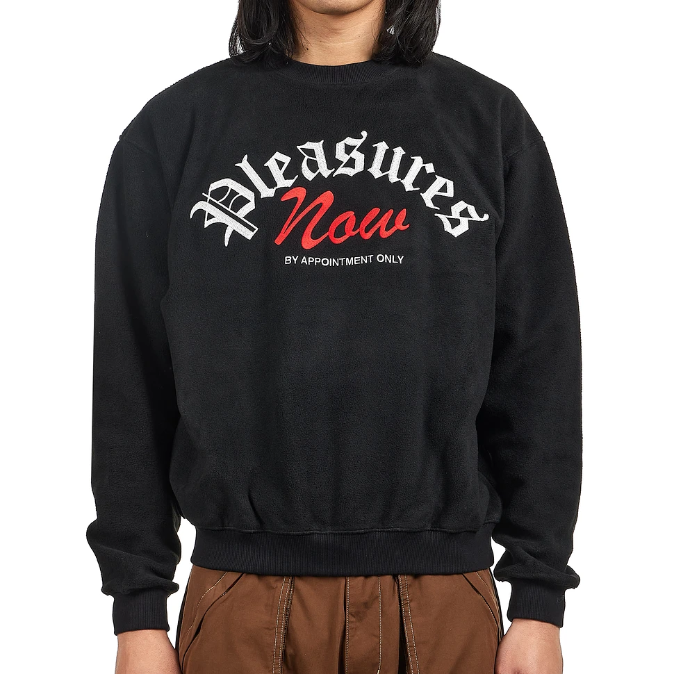 PLEASURES - Appointment Fleece Crewneck