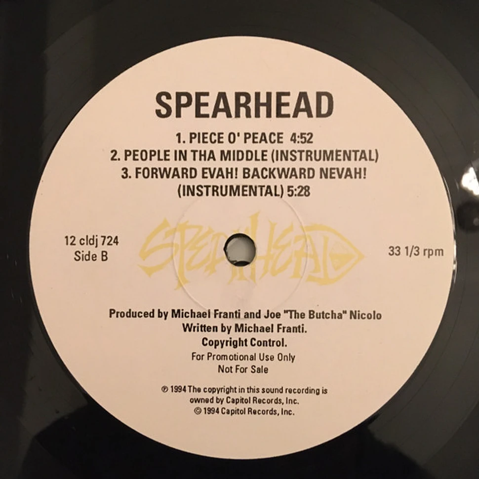 Spearhead - People In Tha Middle