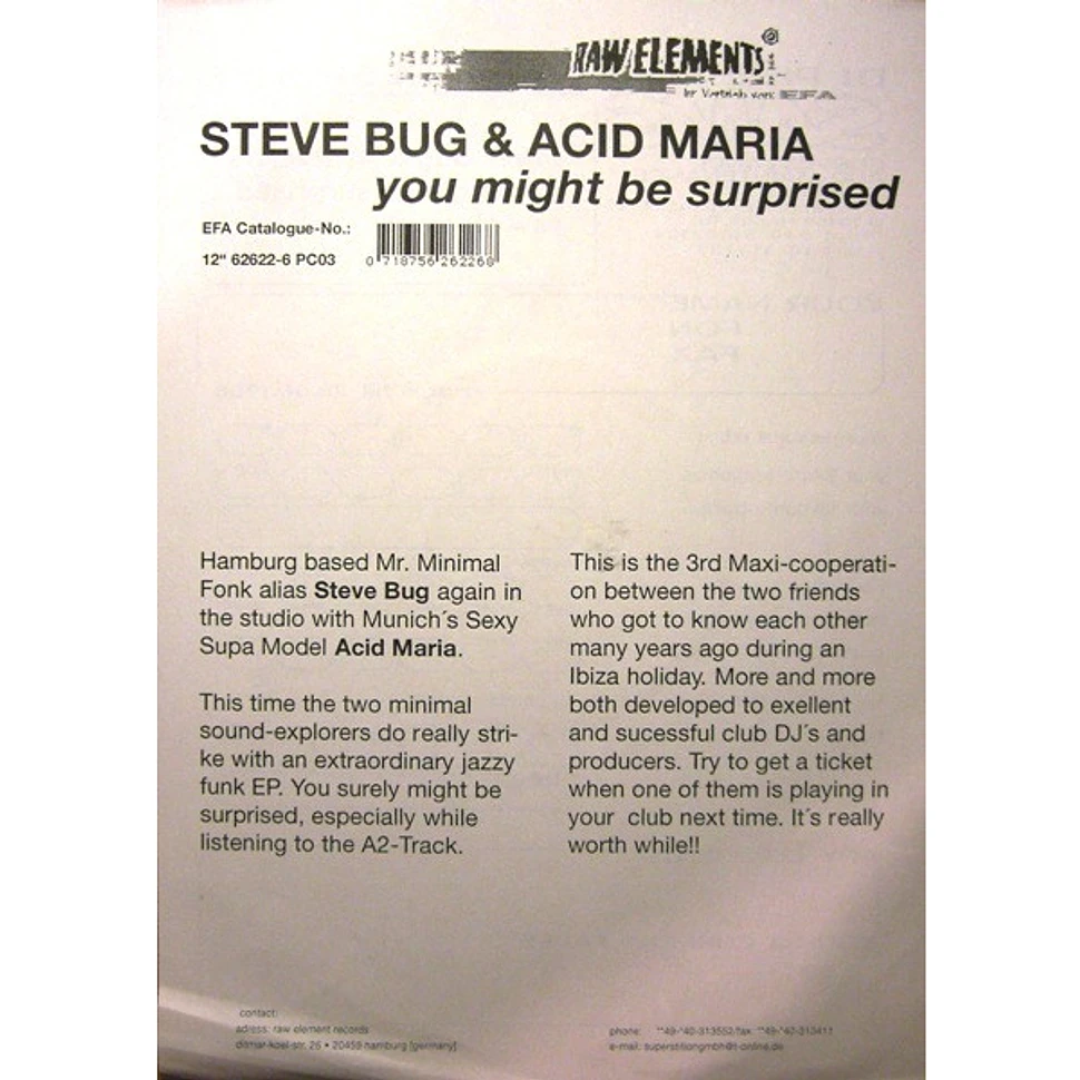 Steve Bug & Acid Maria - You Might Be Surprised