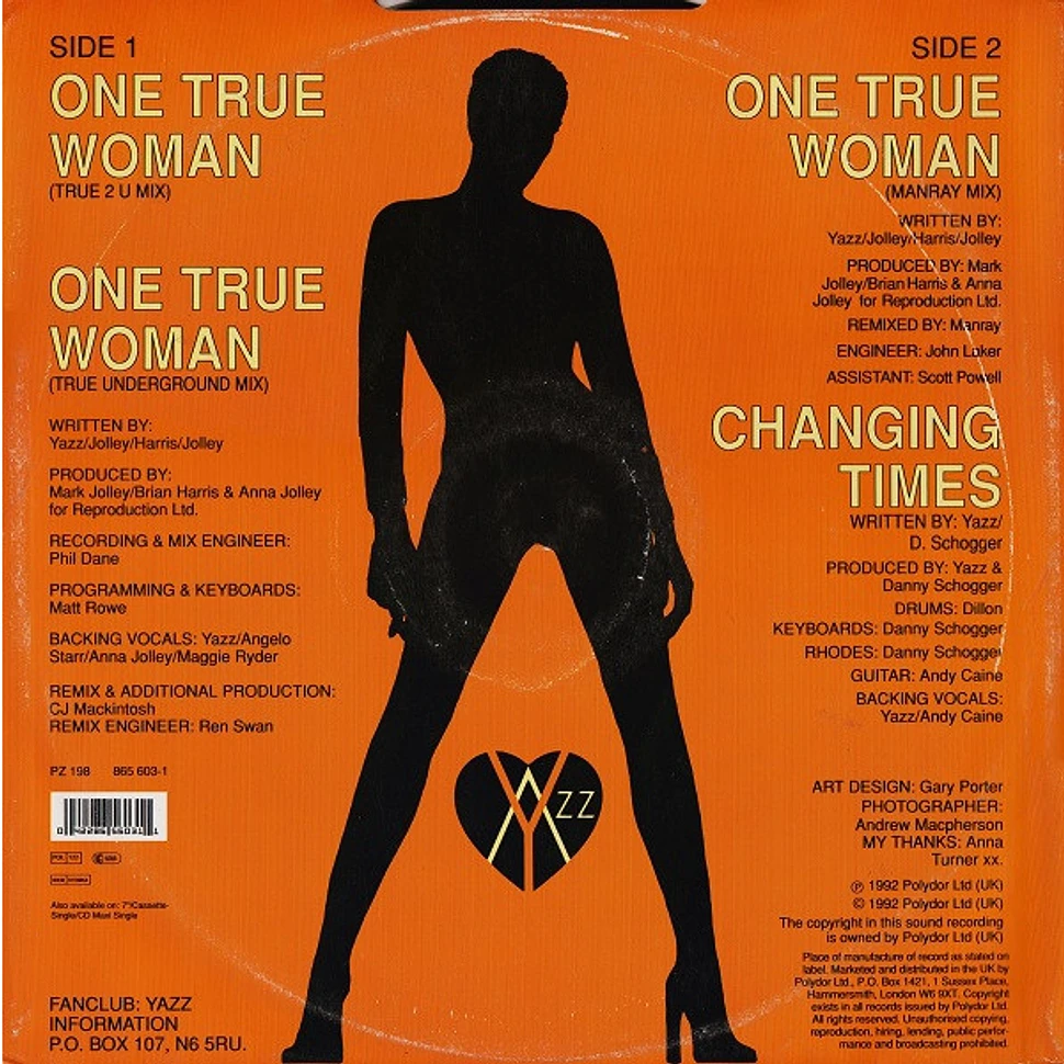 Yazz - One True Woman