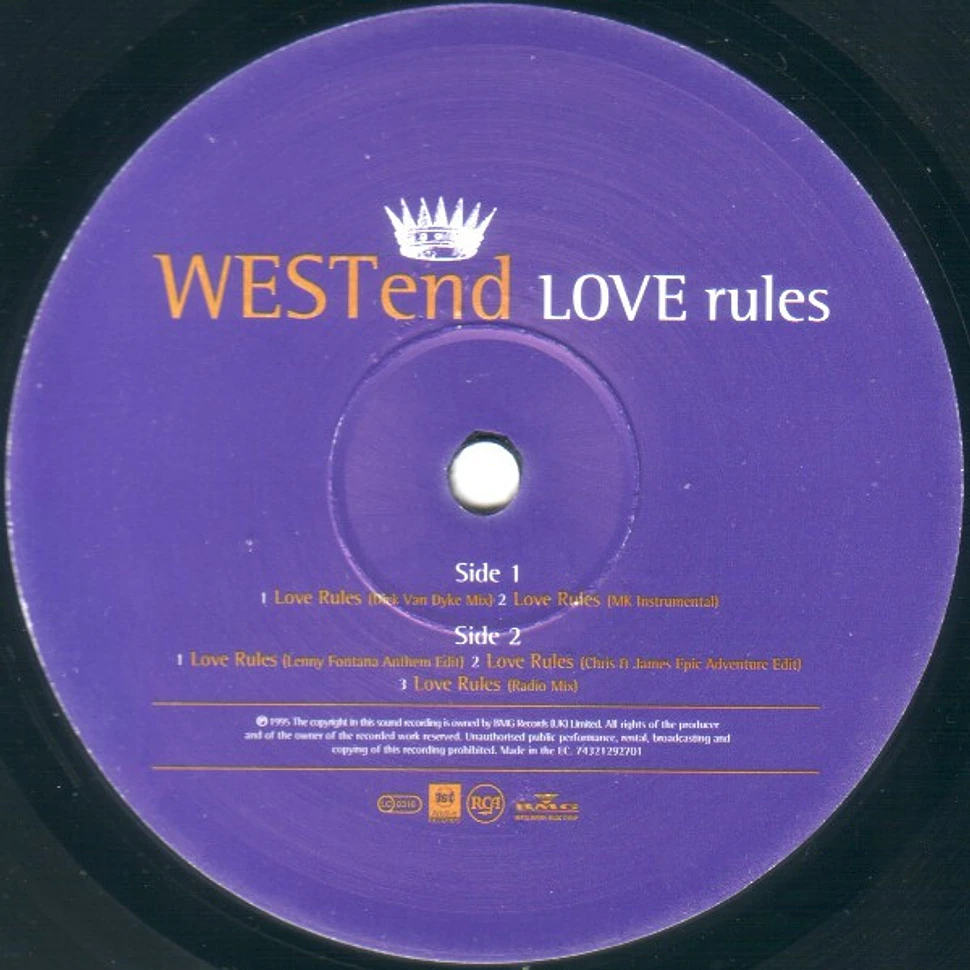 West End - Love Rules