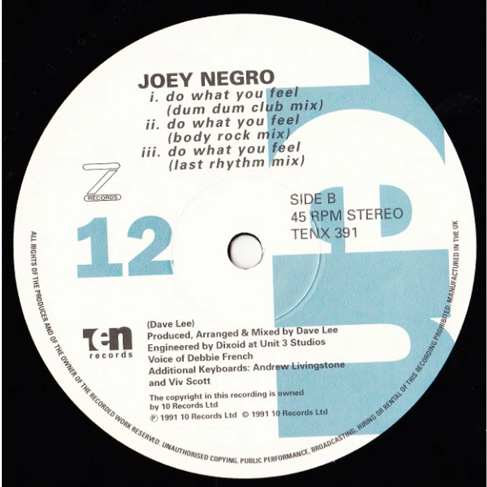 Joey Negro - Do What You Feel