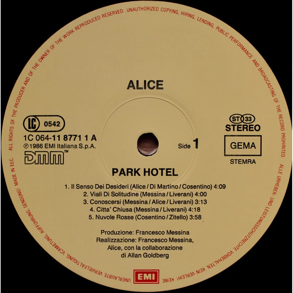 Alice - Park Hotel