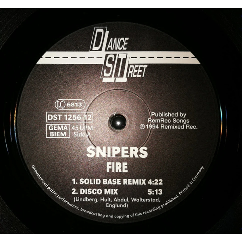 Snipers - Fire