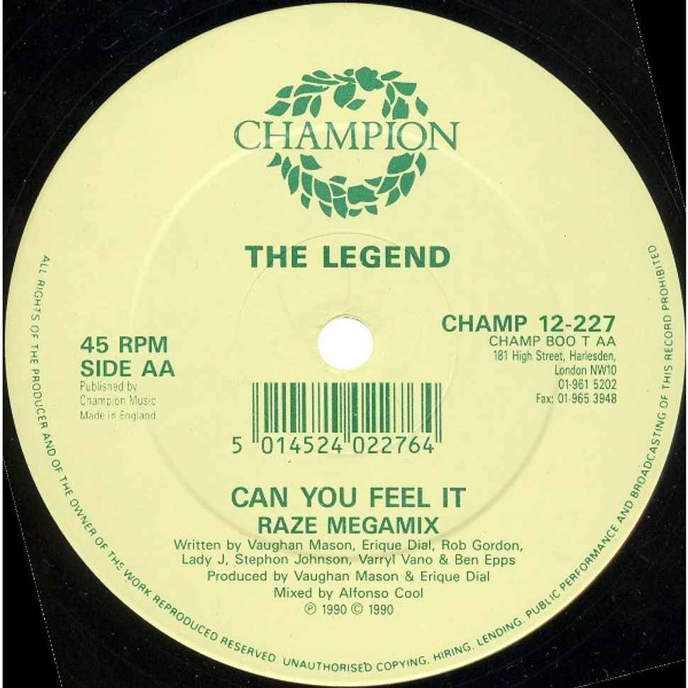 The Legend - Can You Feel It