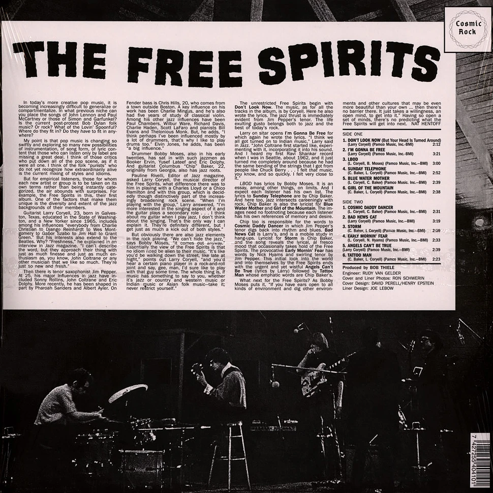 The Free Spirits - Out Of Sight And Sound