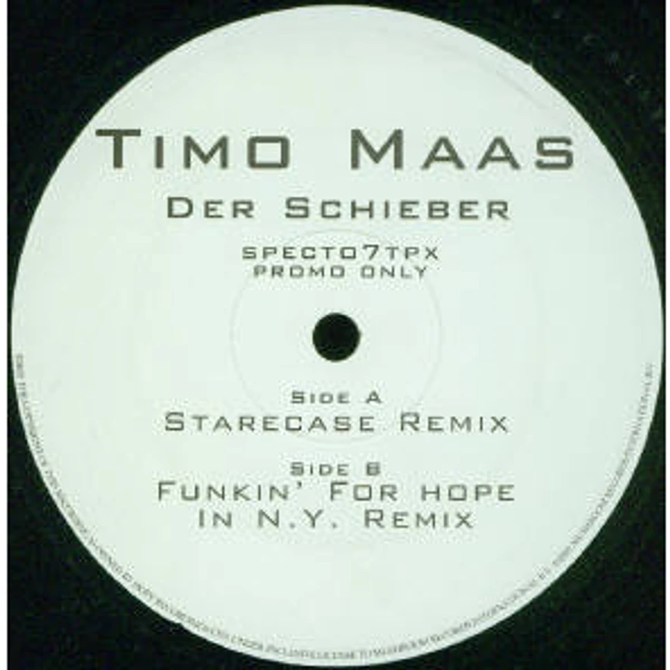 Timo Maas - Der Schieber