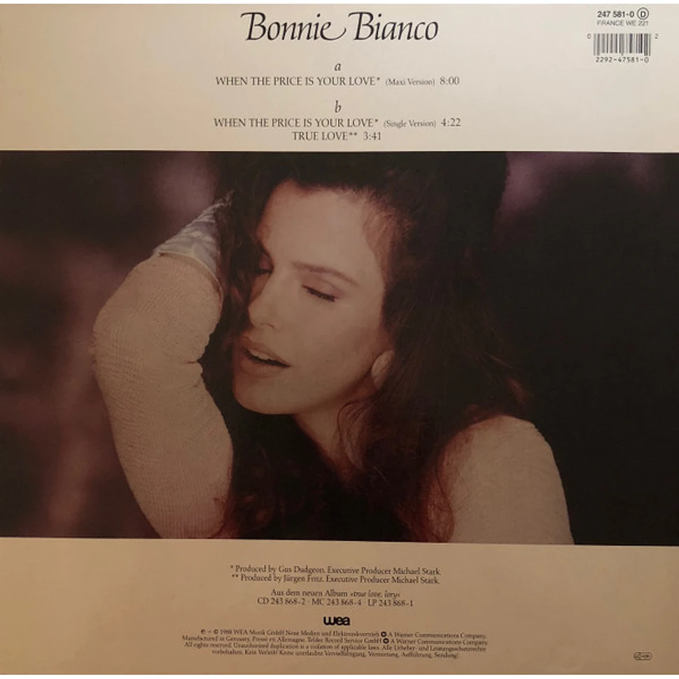 Bonnie Bianco - When The Price Is Your Love