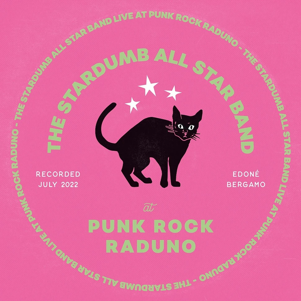 The Stardumb All Star Band - Live At Punk Rock Raduno Pink Vinyl Edition