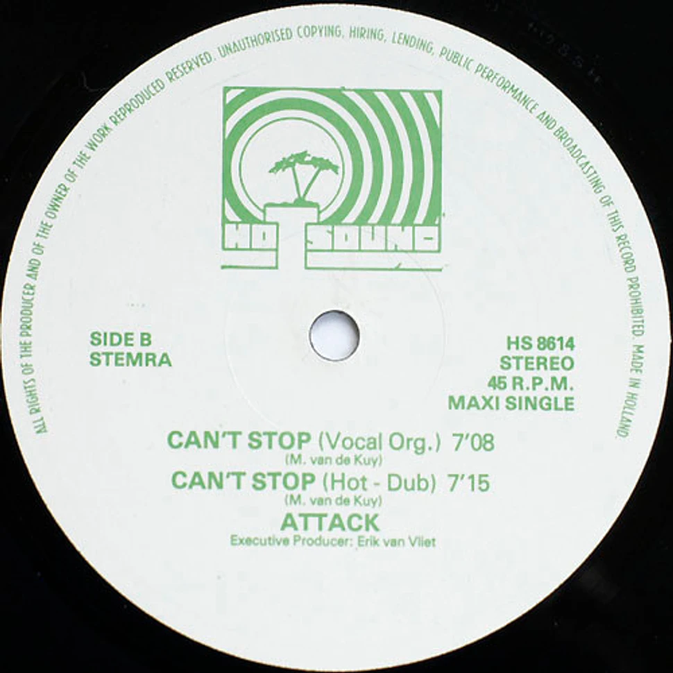 Attack - Can't Stop