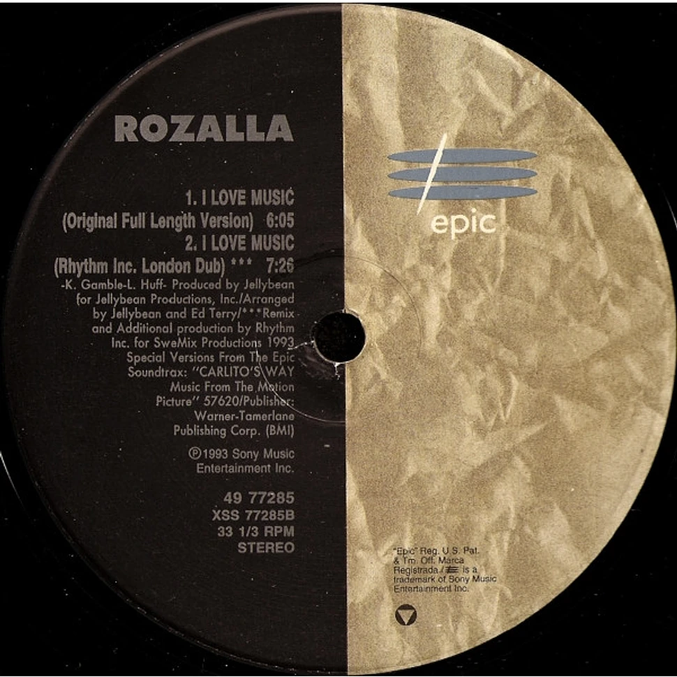 Rozalla - I Love Music