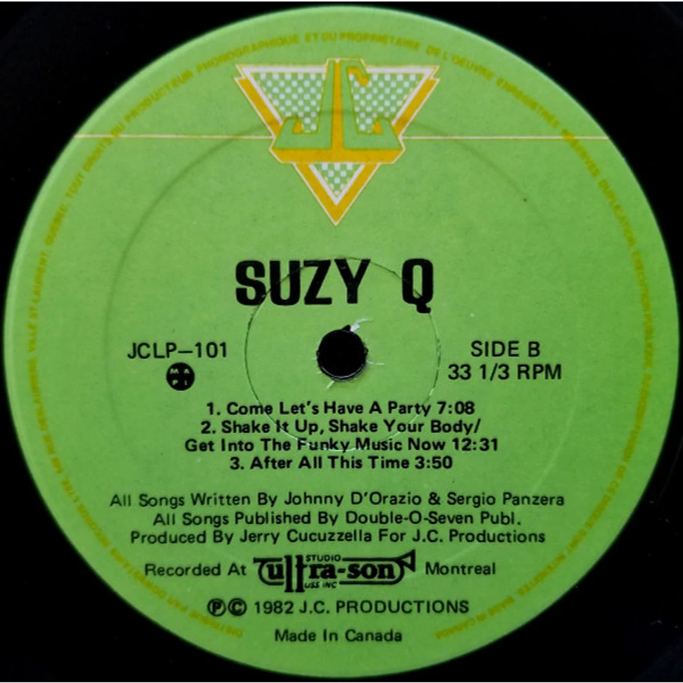 Suzy Q - Don't You Stop That Feeling