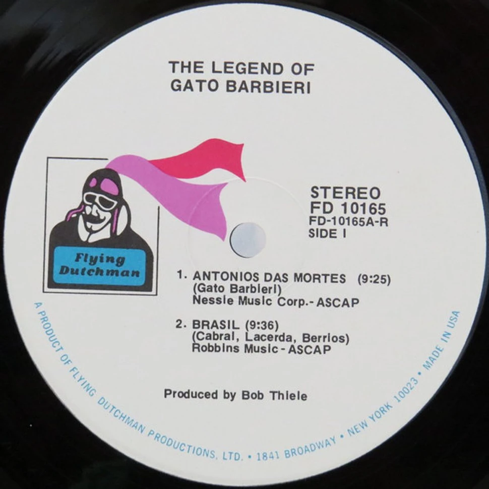 Gato Barbieri - The Legend Of Gato Barbieri